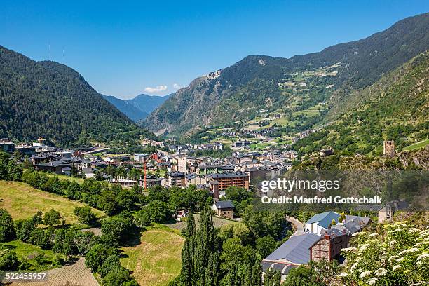 encamp in the principality of andorra - andorra stock pictures, royalty-free photos & images