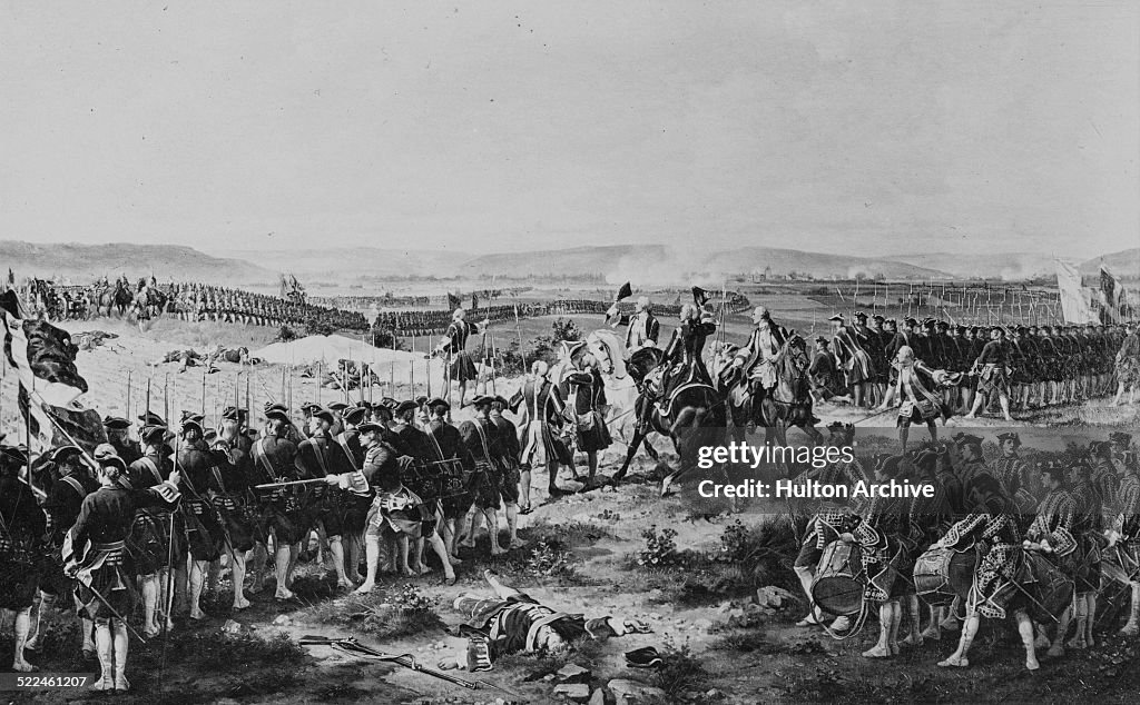 The Battle of Fontenoy