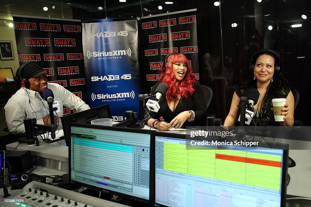 Celebrities Visit SiriusXM - April 19, 2016