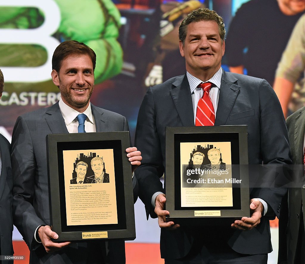 NAB Show Radio Luncheon Honors ESPN's Mike Golic And Mike Greenberg