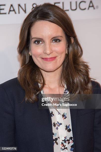 Actress Tina Fey attends the Tribeca Talks Storytellers: Tina Fey With Damian Holbrook during the 2016 Tribeca Film Festival at John Zuccotti Theater...