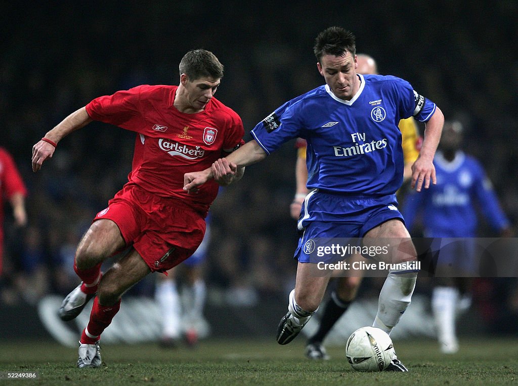 Carling Cup Final - Chelsea v Liverpool