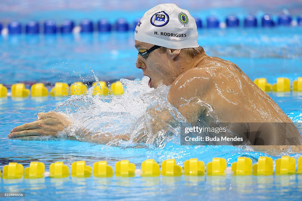 Maria Lenk Swimming Trophy - Aquece Rio Test Event for the Rio 2016 Olympics - Day 5