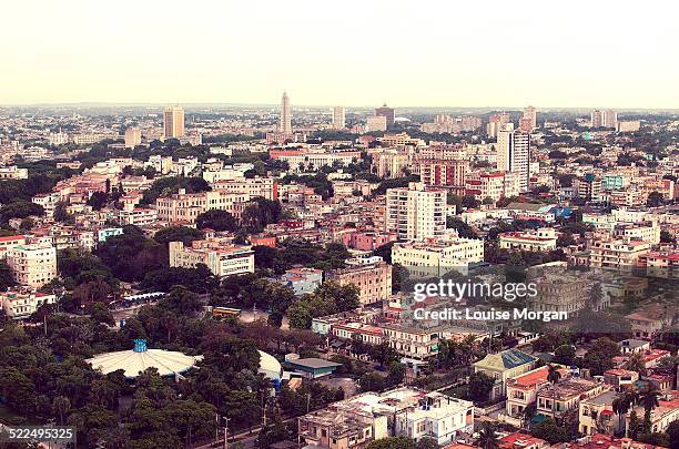 latin american cityscapes - plaza de la revolución havana stock pictures, royalty-free photos & images