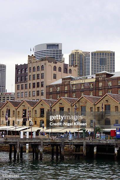 australias cities & landmarks - the rocks sydney stock pictures, royalty-free photos & images