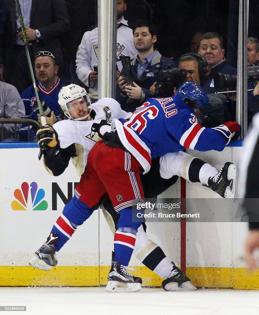 Pittsburgh Penguins v New York Rangers - Game Three