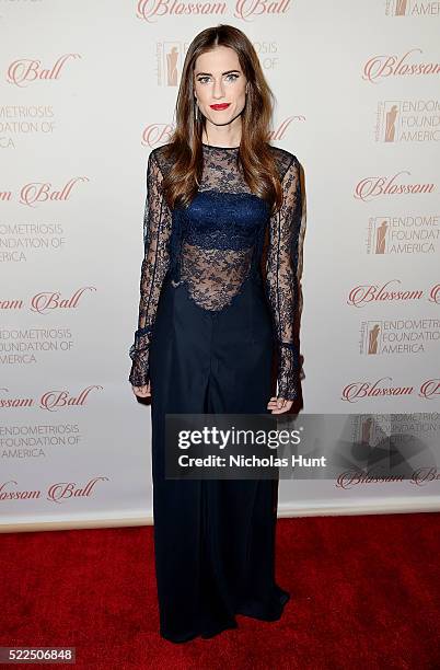 Allison Williams attends the 8th Annual Blossom Ball at Pier Sixty at Chelsea Piers on April 19, 2016 in New York City.