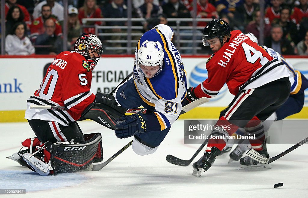 St. Louis Blues v Chicago Blackhawks - Game Four