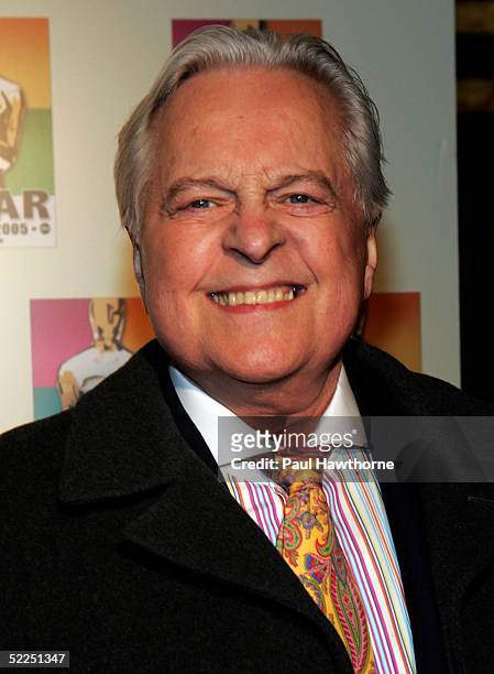 Author Robert Osborne attends the official New York celebration of the Academy Awards at Gabriel's February 27, 2005 in New York City.