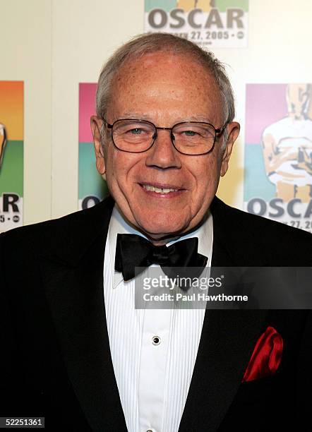 Composer Sid Ramin attends the official New York celebration of the Academy Awards at Gabriel's February 27, 2005 in New York City.