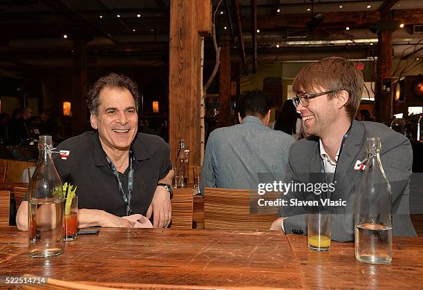 View of atmosphere at Directors Brunch at 2016 Tribeca Film Festival at City Winery on April 19, 2016 in New York City.