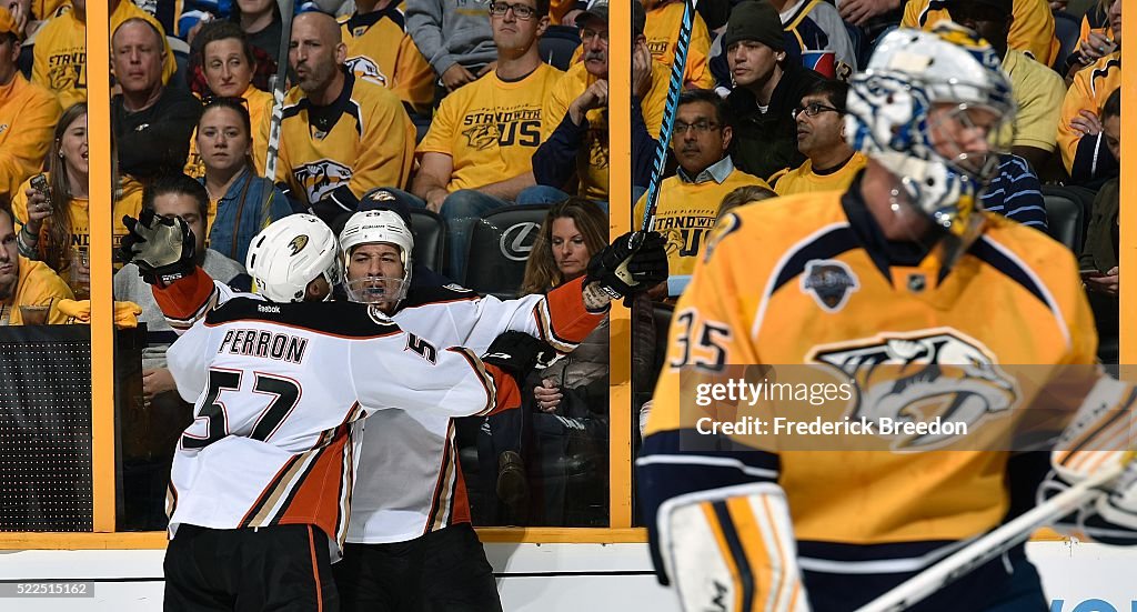 Anaheim Ducks v Nashville Predators - Game Three