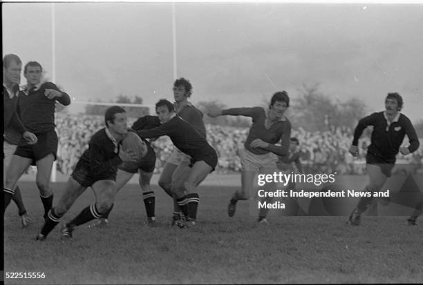 Munster v All Blacks, . Munster won 12-0. Thomond Park. . .