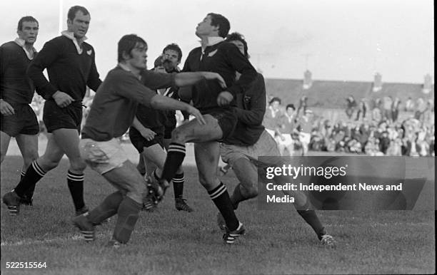 Munster v All Blacks, . Munster won 12-0. Thomond Park. . .