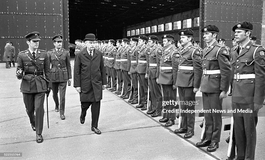 Taoiseach Liam Cosgrave