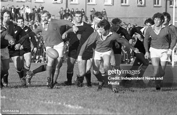 Munster v All Blacks, . Munster won 12-0. Thomond Park. . .