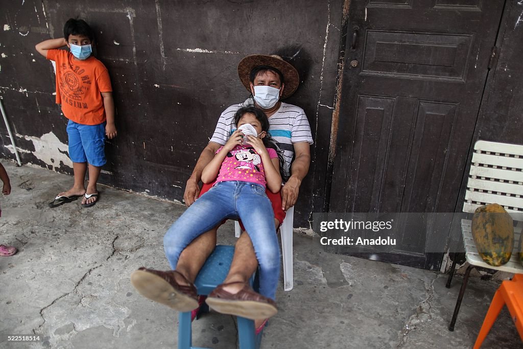 Earthquake's aftermath in Ecuador