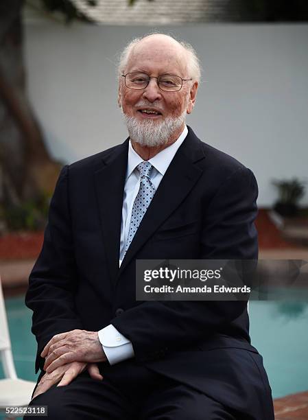 Composer and honoree John Williams attends the l'Ordre National des Arts et Lettres Awards Ceremony at the Consulate General of France on April 19,...