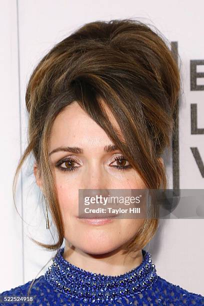 Actress Rose Byrne attends the premiere of "The Meddler" at Borough of Manhattan Community College during the 2016 TriBeCa Film Festival on April 19,...