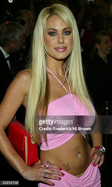 Actress Shauna Sand attends the 15th Annual "Night of 100 Stars" Oscar Party at the Beverly Hills Hotel on February 27, 2005 in Beverly Hills,...