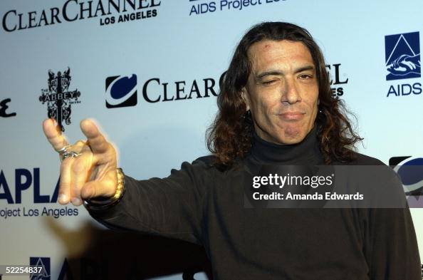 Rat Singer Singer Stephen Pearcy of RATT arrives at The Abbey/Esquire Magazine's ...