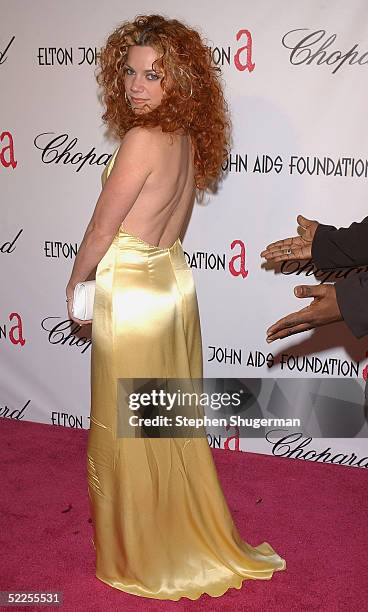 Actress Nikka Costa arrives at the 13th Annual Elton John Aids Foundation Academy Awards Viewing Party at the Pacific Design Center on February 27,...