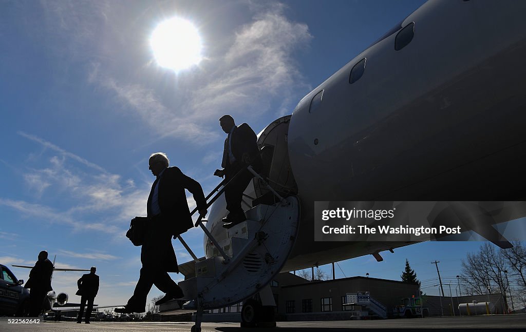 STATE COLLEGE, PA - APRIL 19: Democratic presidential candidate