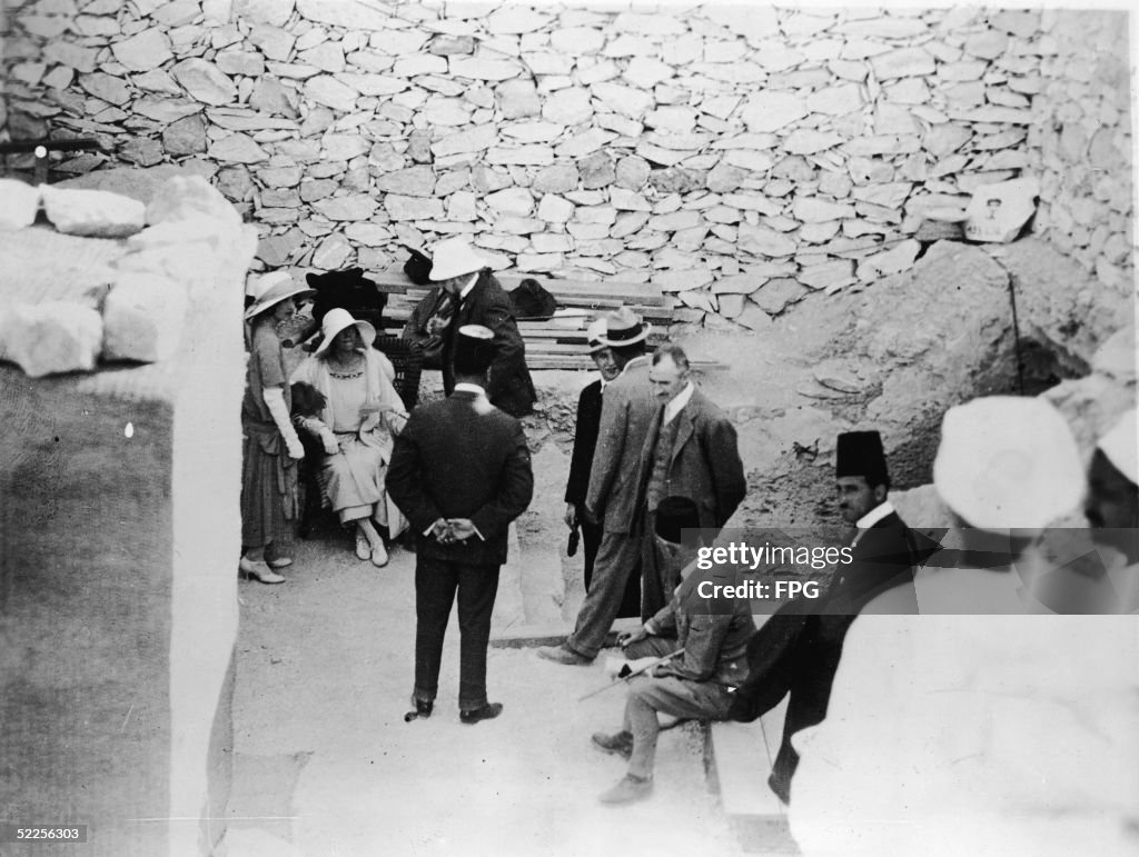 Belgian Queen Visits Tutankhamun's Tomb