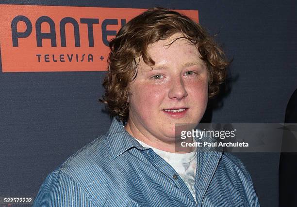 Actor Joey Morgan attends the premiere of "Compadres" at ArcLight Hollywood on April 19, 2016 in Hollywood, California.