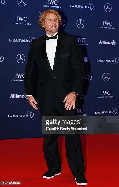 Laureus World Sports Academy member Robby Naish attends the 2016 Laureus World Sports Awards at Messe Berlin on April 18, 2016 in Berlin, Germany.