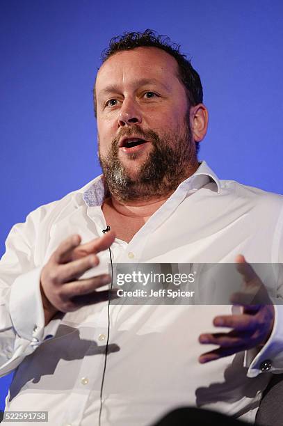Darren Cox, CMO and Founder IDEAS+CARS during Fastest in Media part of Advertising Week Europe 2016 day 3 at Picturehouse Central on April 20, 2016...