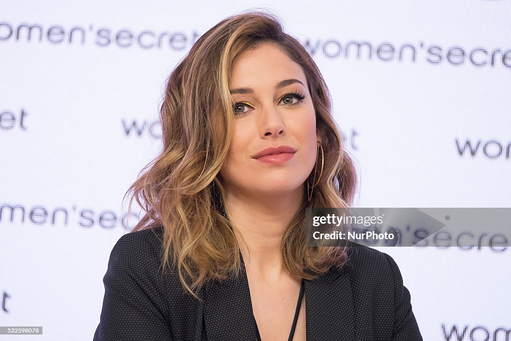 Blanca Suarez asist to Women Secret photocall