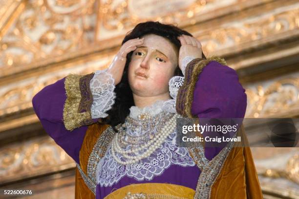 statue of mary magdalene - 抹大拉人馬利亞 個照片及圖片檔