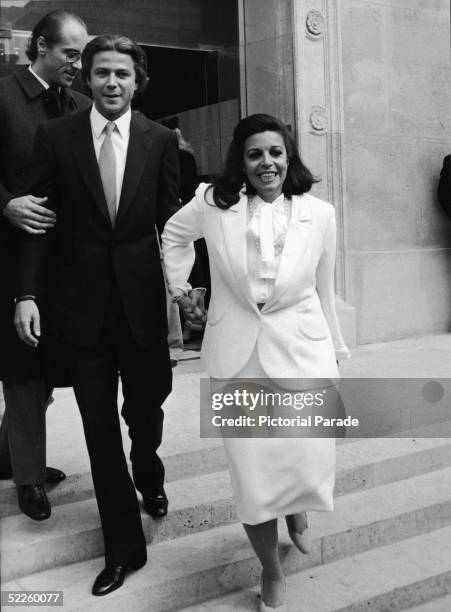 American-born shipping heiress Christina Onassis , the daughter of Greek shipping tycoon Aristotle Onassis, and her husband, French pharmeceutical...