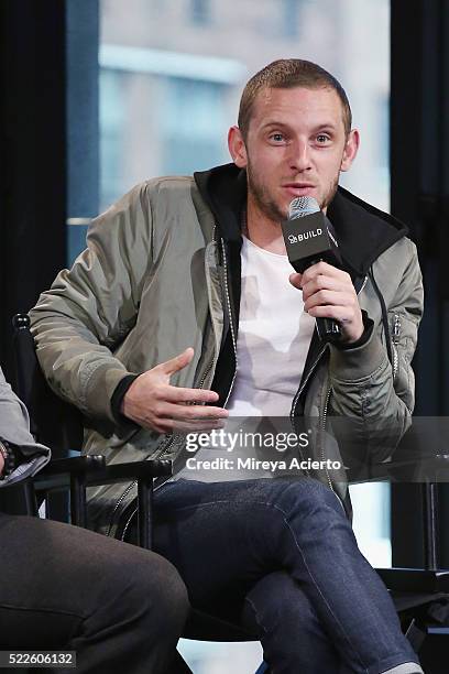 Actor Jamie Bell attends AOL Build Series to discuss the television show, "TURN" at AOL Studios in New York on April 20, 2016 in New York City.