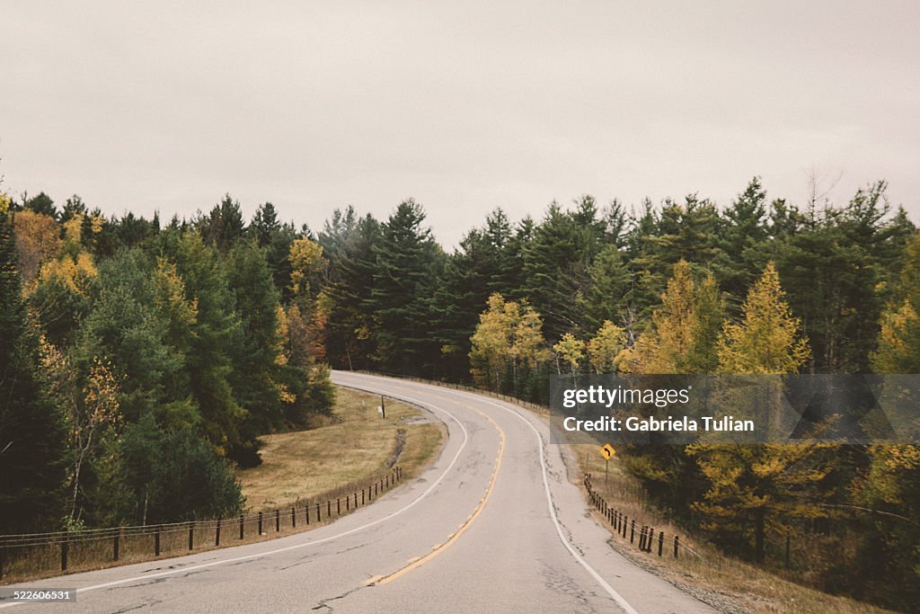 Road in the mountains