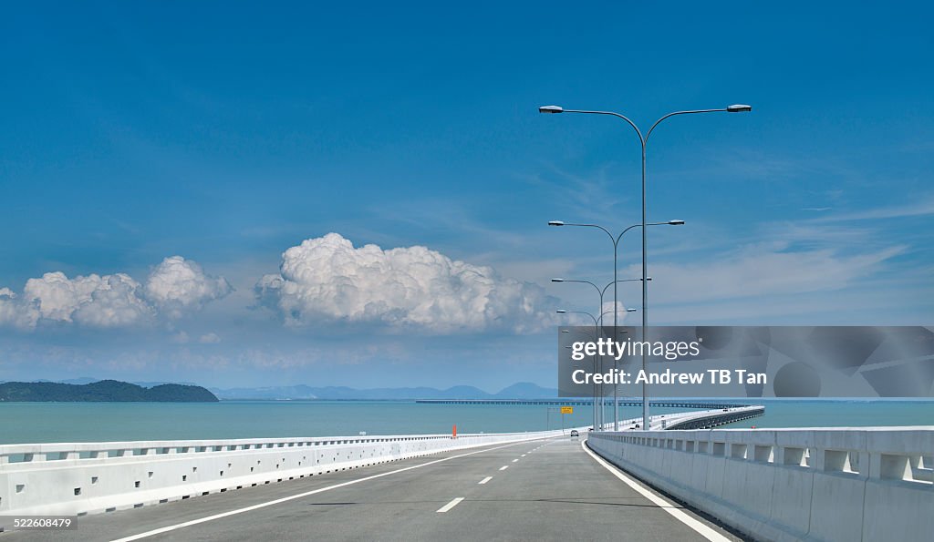 Second bridge to Penang Island