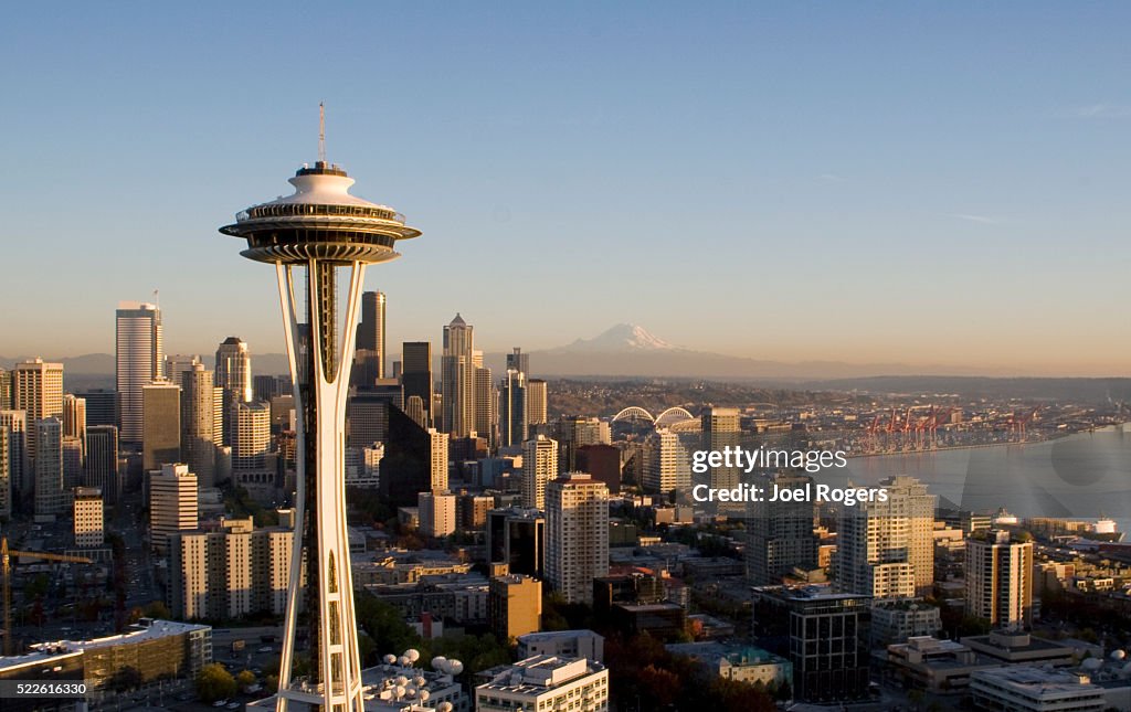 Space Needle and Seattle Skyline