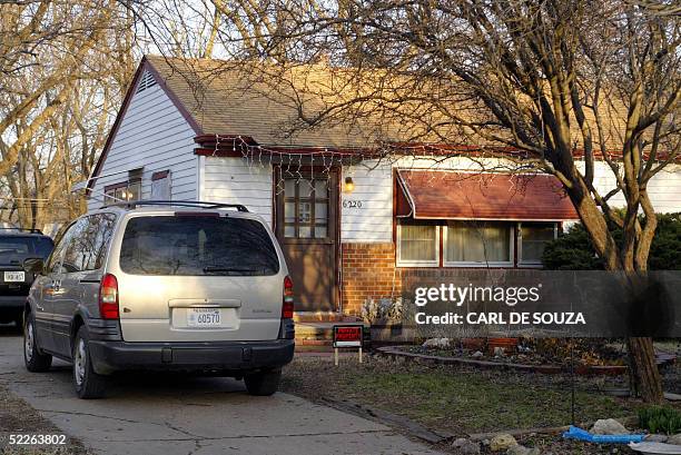 This 01 March, 2005 photo shows a general view of the home of BTK, suspect Dennis Rader in Park City, Kansas. Rader, a 59-year-old former home...