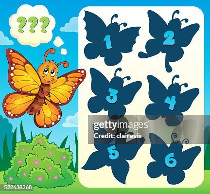 Butterfly Riddle Theme Image 4 High-Res Vector Graphic - Getty Images