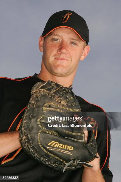 Justin Knoedler of the San Francisco Giants poses for a portrait ...