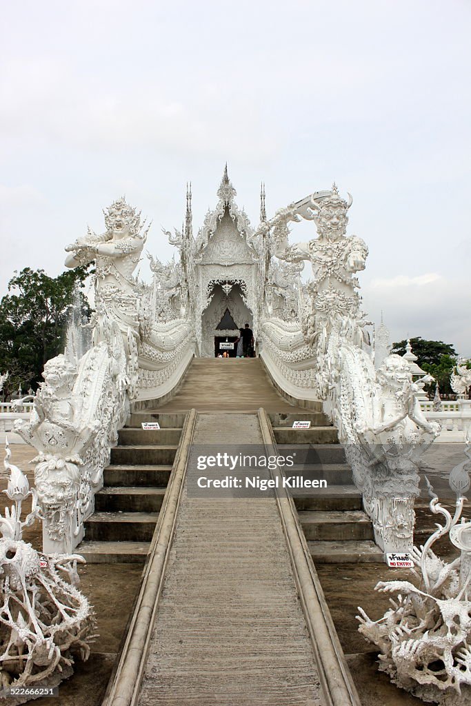 Wat Rong Khun entrance