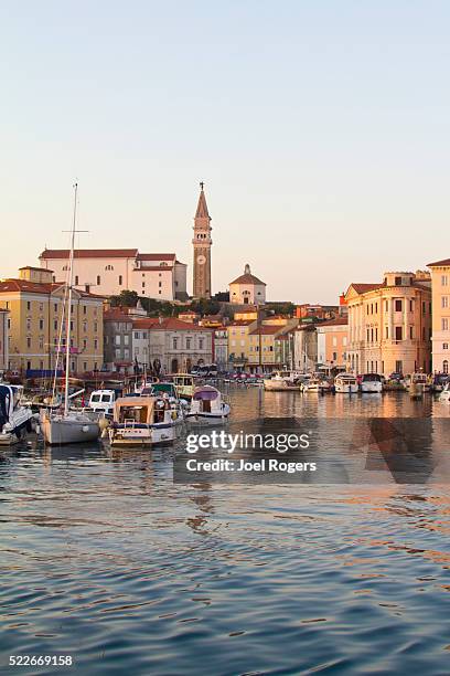 slovenia, piran, adriatic coast - adriatic sea stock pictures, royalty-free photos & images