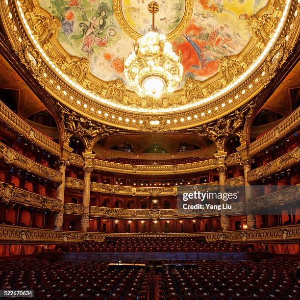 paris opera house - opernhaus stock-fotos und bilder