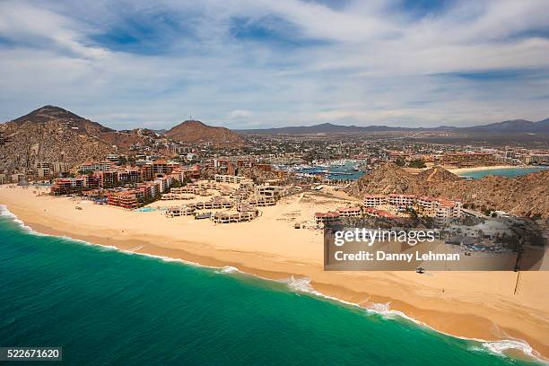 hotels on the pacific ocean in cabo san lucas - baixa califórnia do sul imagens e fotografias de stock