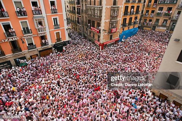 festival of san fermin in pamplona - fiesta of san fermin stock pictures, royalty-free photos & images