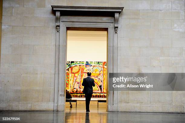 the tate britain in london - tate britain stock pictures, royalty-free photos & images