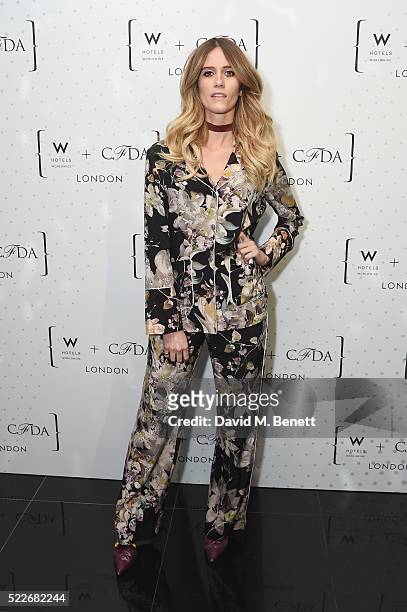 Jade Williams attends a cocktail party hosted by The CFDA at W Hotels London to showcase the current CFDA class on April 20, 2016 in London, England.