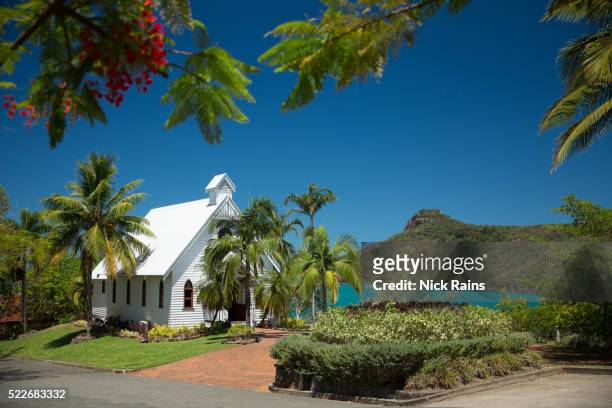 tropical paradise - hamilton island stockfoto's en -beelden