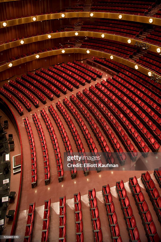 David H Koch Theater Map